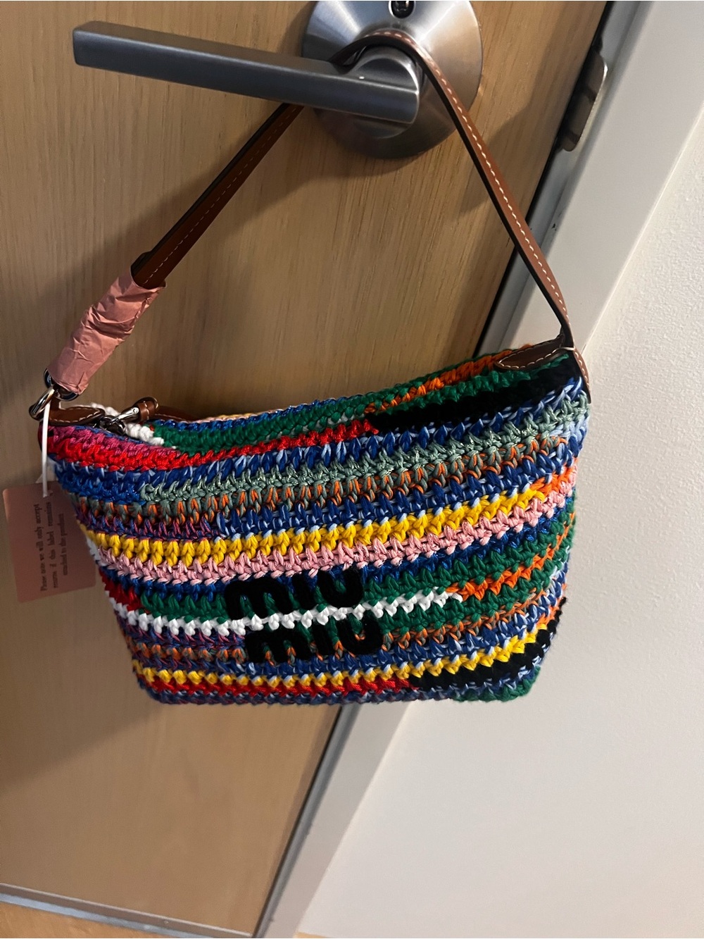 Miu Miu Spirit crochet pouch - Picture 6 of 11